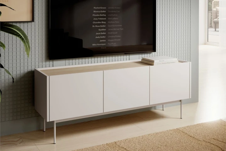 Kaszmirowa Szafka RTV Avenor z drzwiczkami