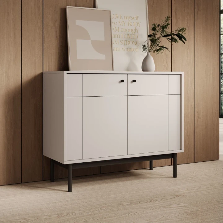 Komoda dwudrzwiowa Elaro kaszmirowa