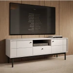 Szafka RTV Elaro kaszmirowa z drzwiczkami i szufladą