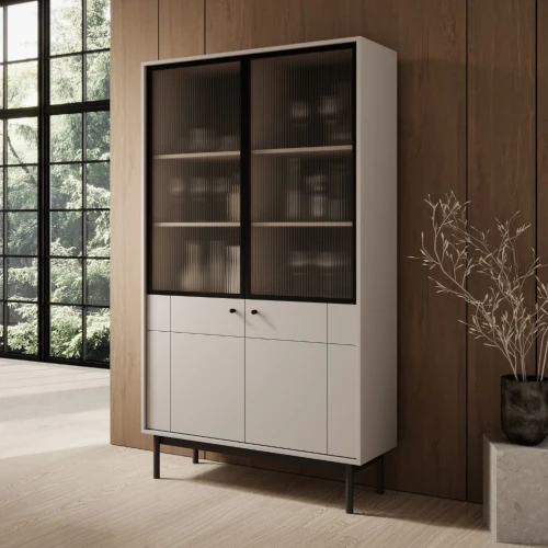 Witryna Elaro kaszmirowa z drzwiczkami