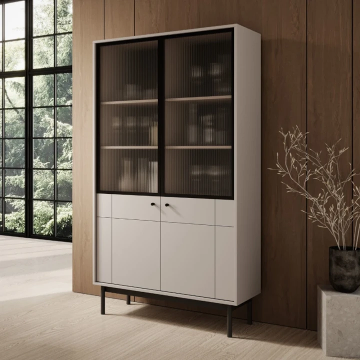 Witryna Elaro kaszmirowa z drzwiczkami