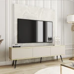 Szafka stojąca RTV 175 cm Toro w kolorze beżowym