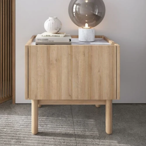 Stolik nocny 50 cm Tavro dąb Riviera