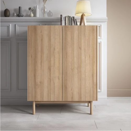 Komoda wysoka 97 cm Tavro dąb Riviera