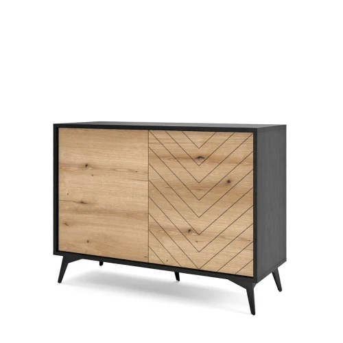 Komoda 104 cm Valmo z drzwiczkami