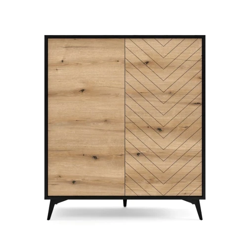 Wysoka komoda Valmo z drzwiami od frontu