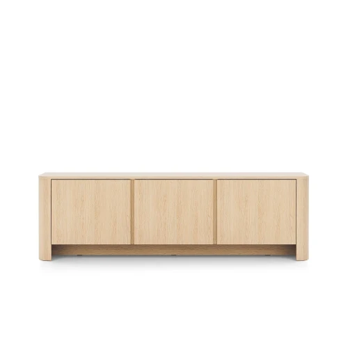 Szafka RTV Kairo z drzwiczkami Dąb Vicenza od frontu