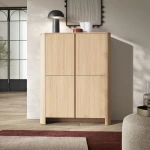 Komoda wysoka Kairo czterodrzwiowa Dąb Vicenza
