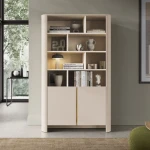 Regał Kairo z drzwiczkami kaszmirowa