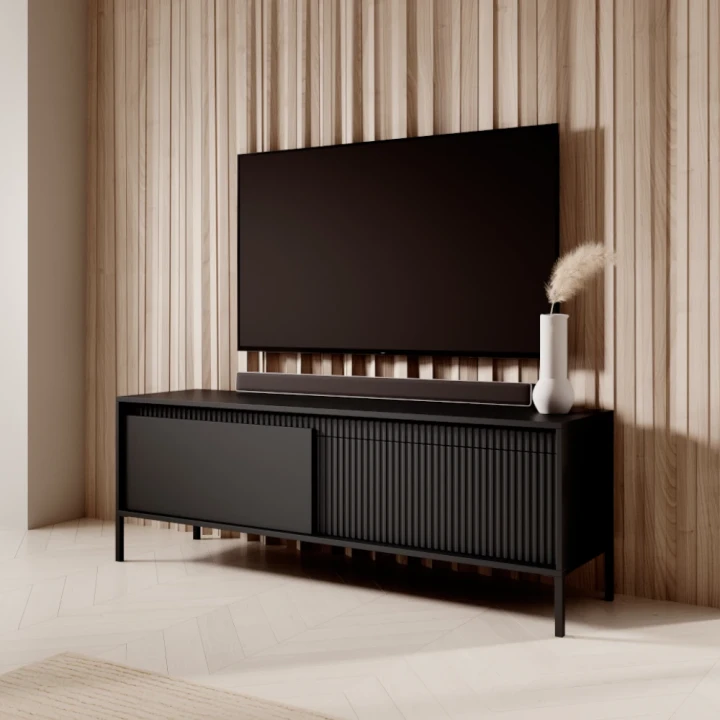 Szafka pod telewizor Verta czarna