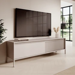 Szafka pod telewizor 187 cm Verta beżowa