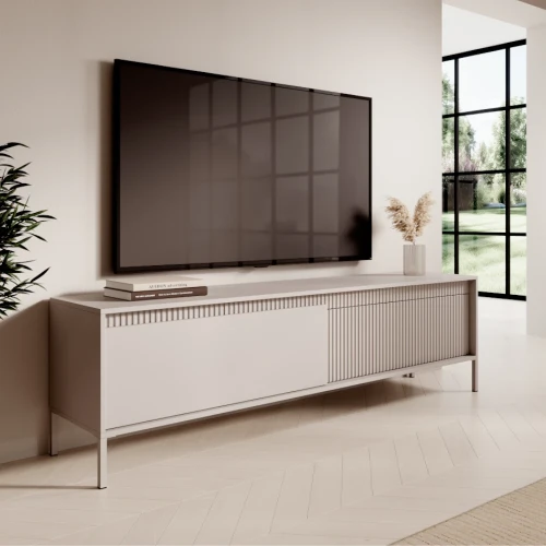 Szafka pod telewizor 187 cm Verta beżowa