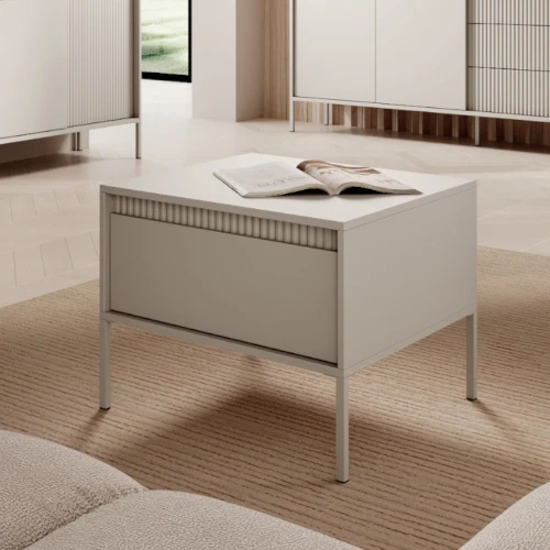 Stolik kawowy do salonu Verta beżowy