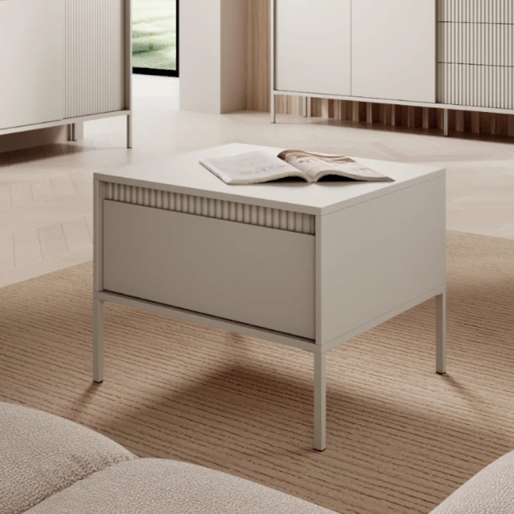 Stolik kawowy do salonu Verta beżowy