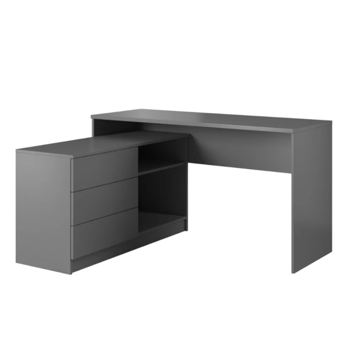 Biurko z szufladami i szafką Teo