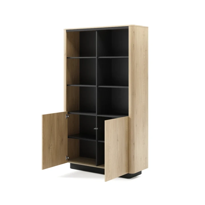 Regał z drzwiczkami Cala Dąb Cremona