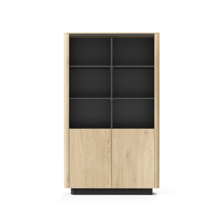 Regał z drzwiczkami Cala Dąb Cremona