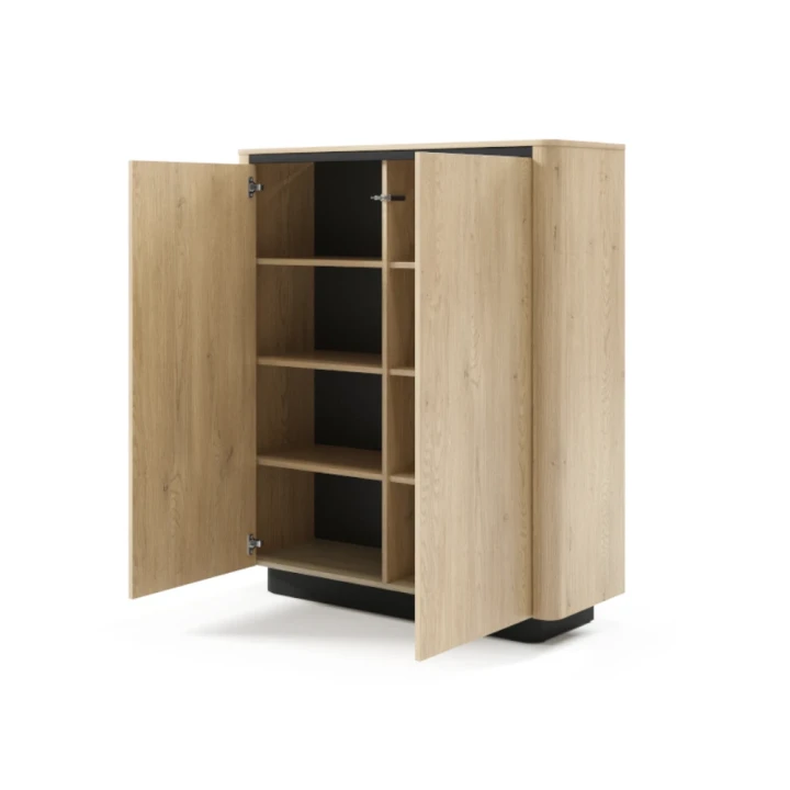 Komoda wysoka dwudrzwiowa Cala Dąb Cremona