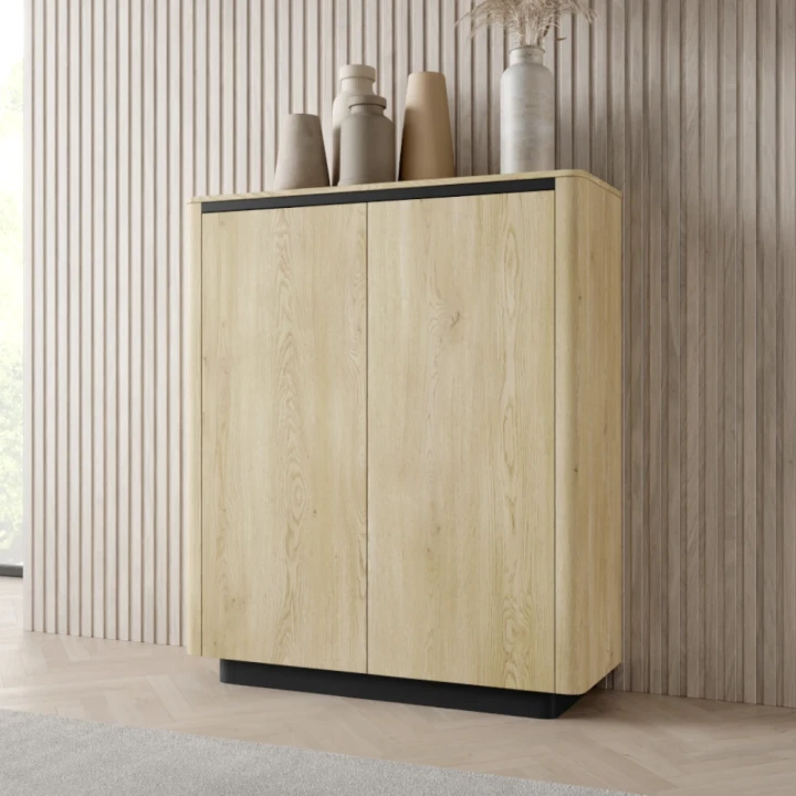 Komoda wysoka dwudrzwiowa Cala Dąb Cremona