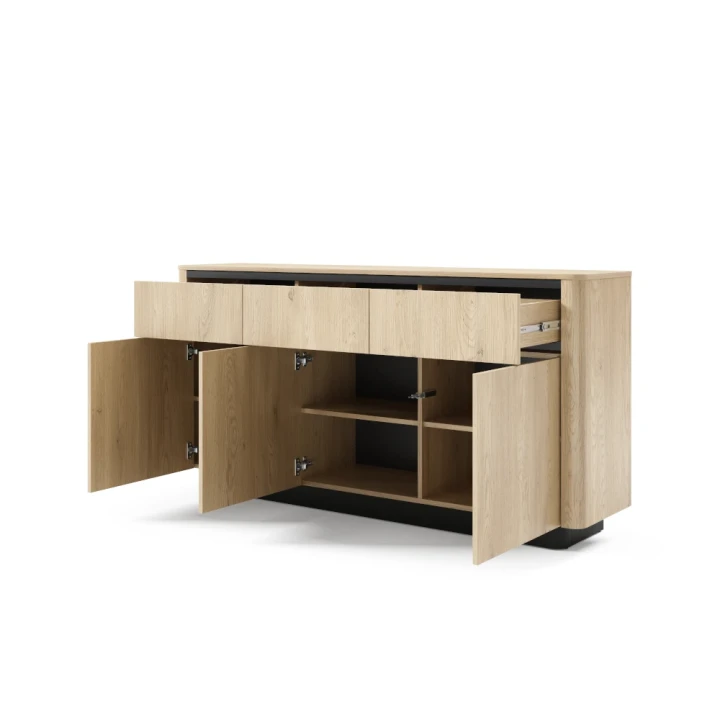 Komoda z drzwiczkami i szufladami Cala Dąb Cremona