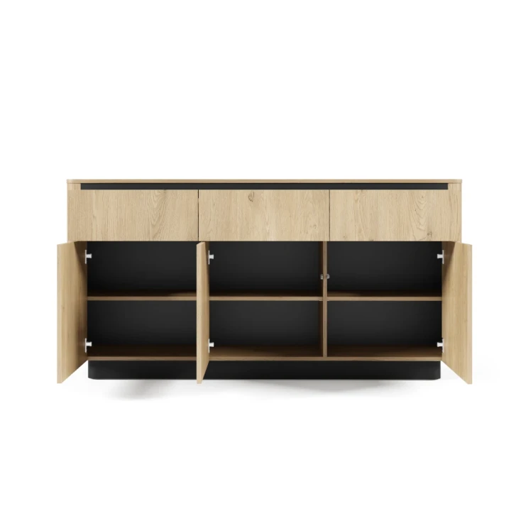 Komoda z drzwiczkami i szufladami Cala Dąb Cremona