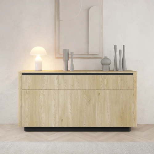 Komoda z drzwiczkami i szufladami Cala Dąb Cremona