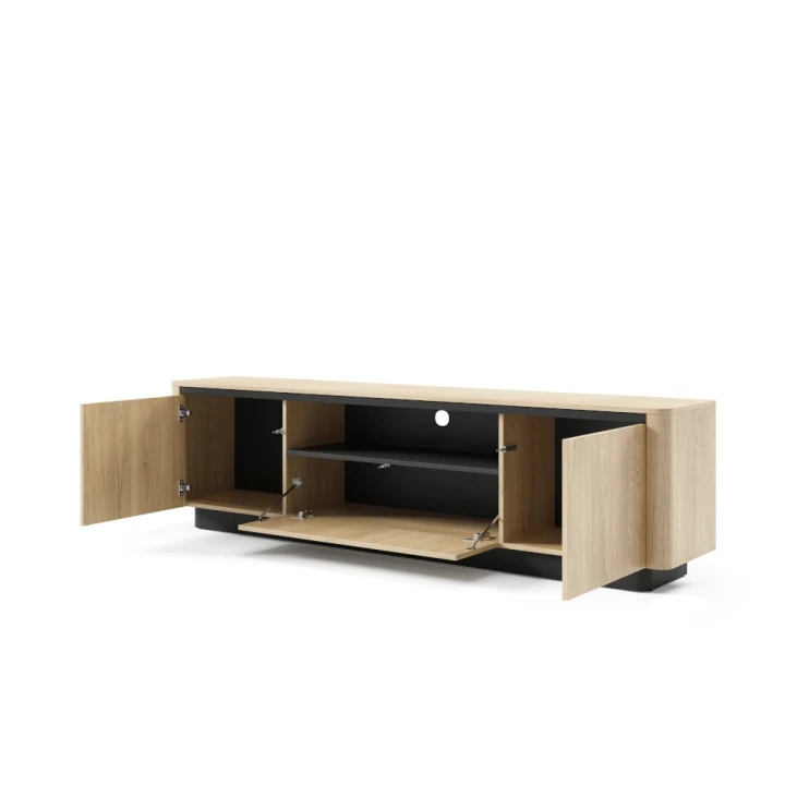 Szafka pod telewizor z drzwiczkami Cala Dąb Cremona