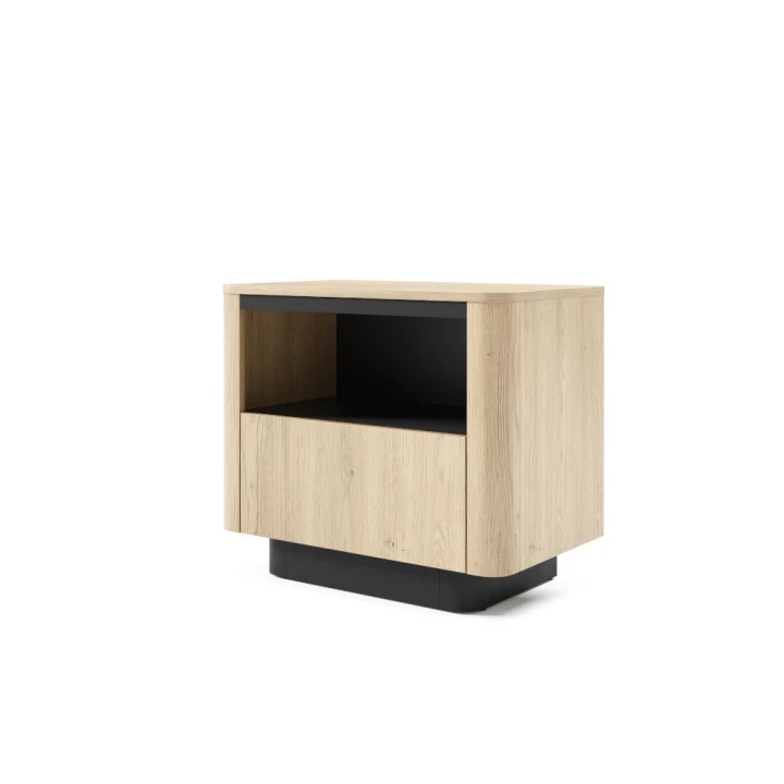 Stolik nocny z szufladą Cala Dąb Cremona