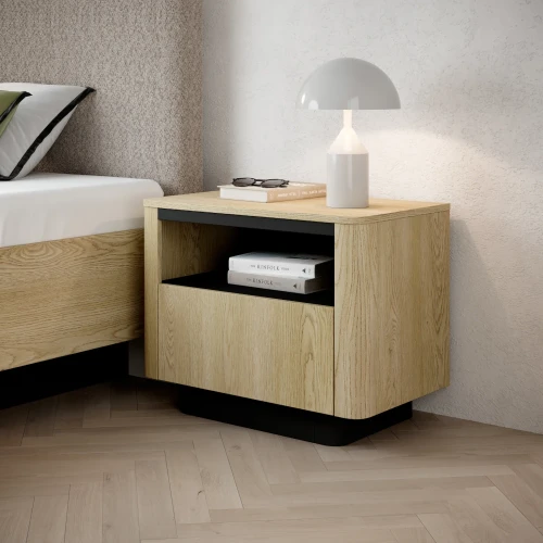 Stolik nocny z szufladą Cala Dąb Cremona