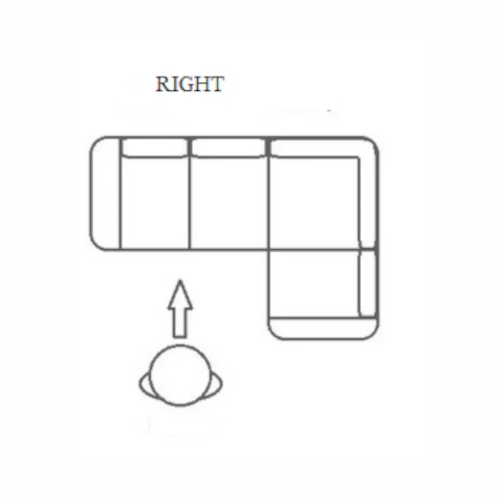 Narożnik prawostronny