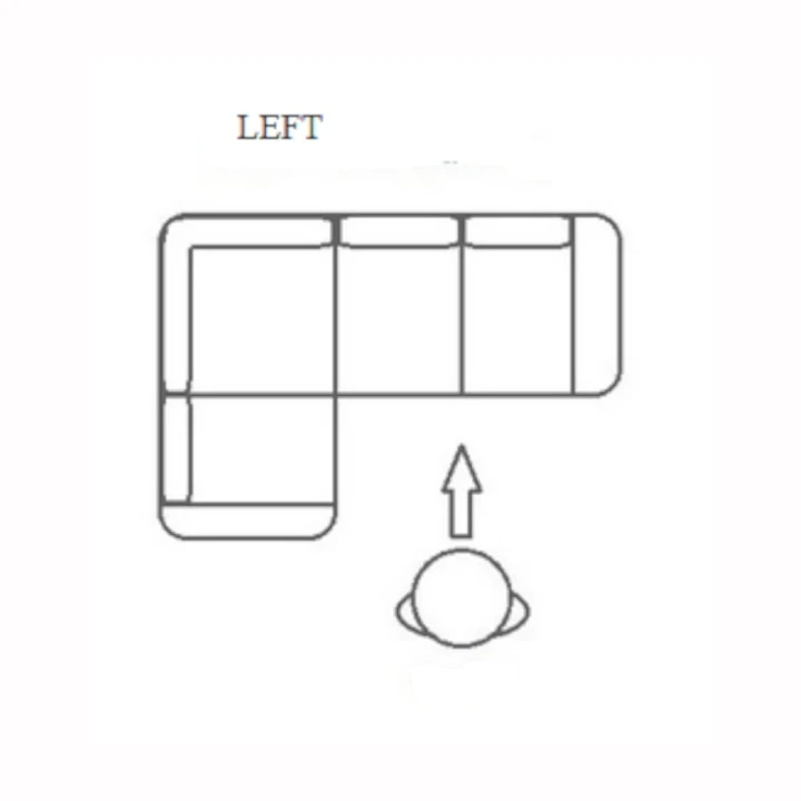 Narożnik lewostronny