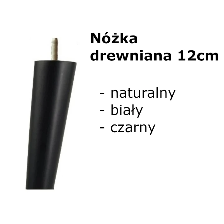 Nóżka drewniana 14 cm
