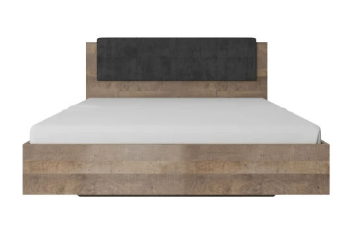 Łóżko drewniane 160x200 cm Spark Dąb Sand Grange