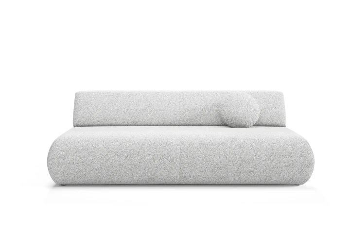 Kanapa z funkcją spania i pojemnikiem Duna Szara