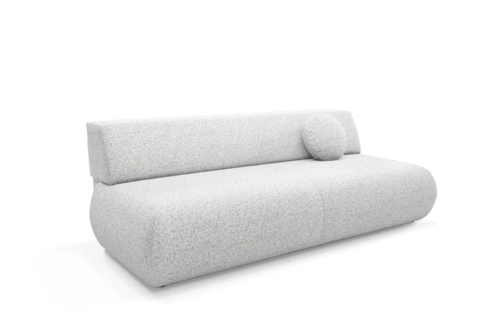 Kanapa z funkcją spania i pojemnikiem Duna Szara