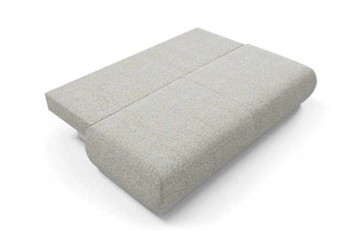 Kanapa z funkcją spania i pojemnikiem Duna Szarobeżowy Melanż