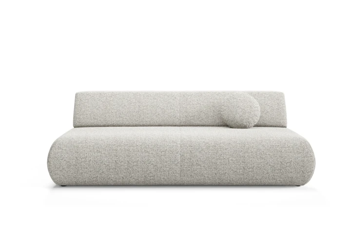 Kanapa z funkcją spania i pojemnikiem Duna Szarobeżowy Melanż