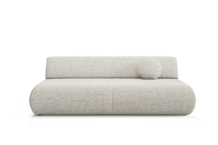 Kanapa z funkcją spania i pojemnikiem Duna Beżowo-szara