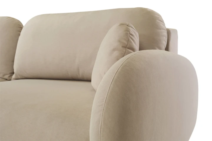 Kanapa z funkcją spania i pojemnikiem na pościel Cloudia Brązowy