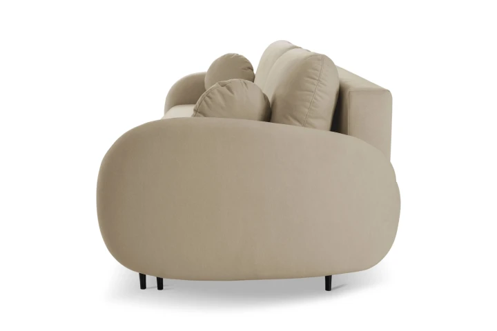 Kanapa z funkcją spania i pojemnikiem na pościel Cloudia Brązowy