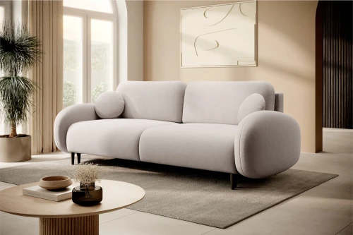 Kanapa z funkcją spania i pojemnikiem na pościel Cloudia Beżowy