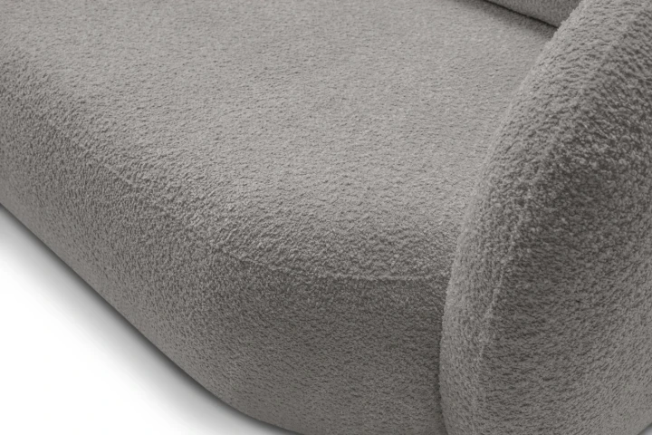 Kanapa z funkcją spania i pojemnikiem na pościel Mochi Ciemny Szary