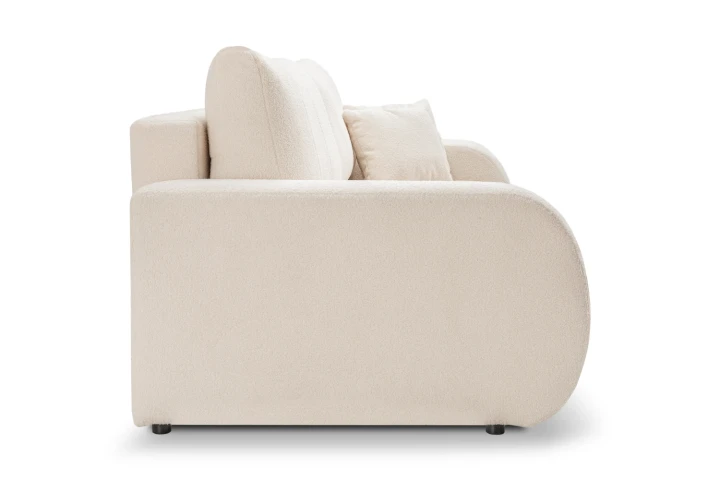 Kanapa z funkcją spania i pojemnikiem na pościel Noma Jasny Beż