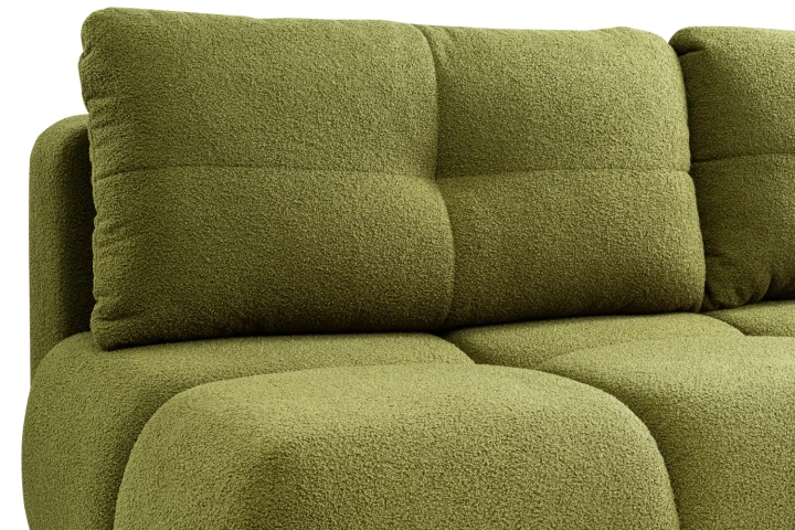 Kanapa z funkcją spania Nami Zielona