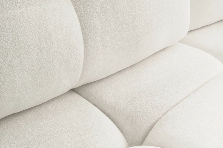 Sofa Nubi z funkcją spania i pojemnikiem Kremowy