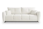 Sofa Nubi z funkcją spania i pojemnikiem Kremowy