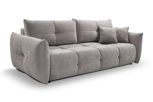 Sofa Nubi z funkcją spania i pojemnikiem Szary