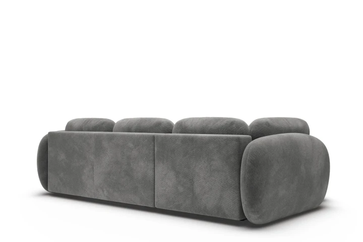 Narożnik do salonu z funkcją spania Mochi Szary