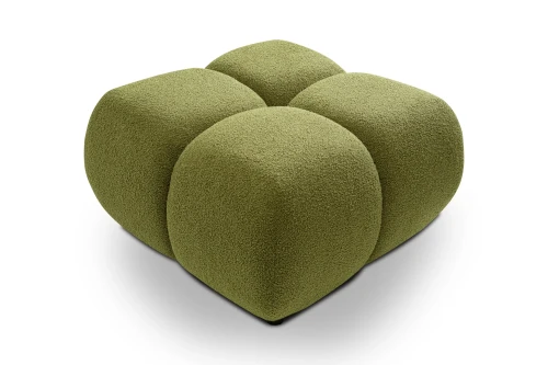 Pufa tapicerowana Nami Zielony