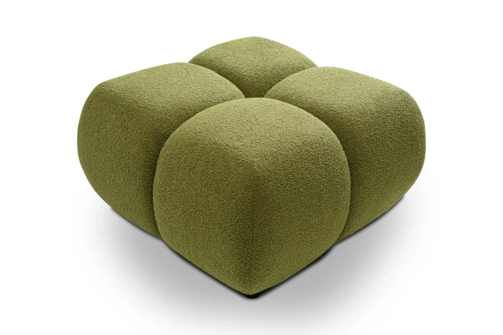 Pufa tapicerowana Nami Zielony